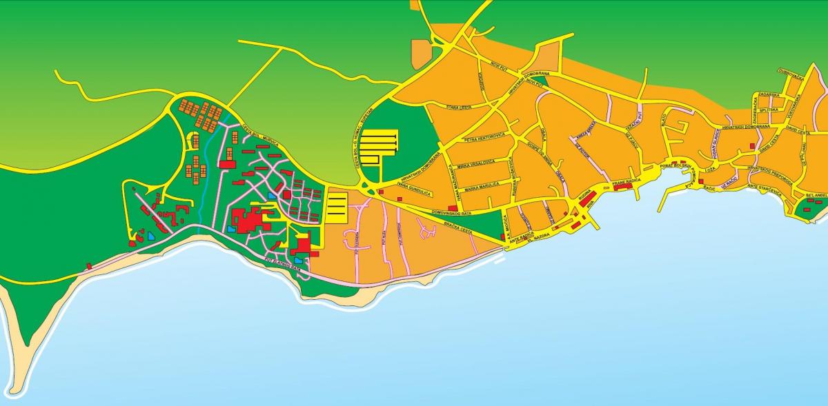 carte de brac croatie