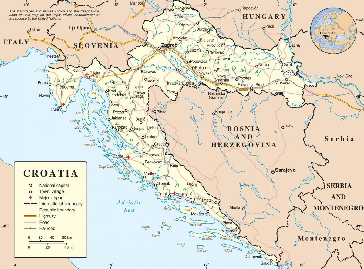 carte de conduite de la croatie