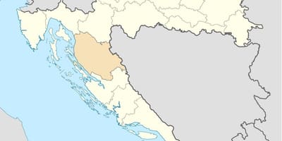 Senj croatie carte