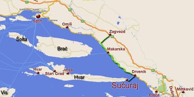 Carte omis, croatie