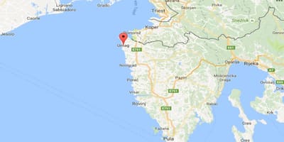 Carte de umag, croatie
